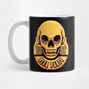 Skull Beer Party Mug